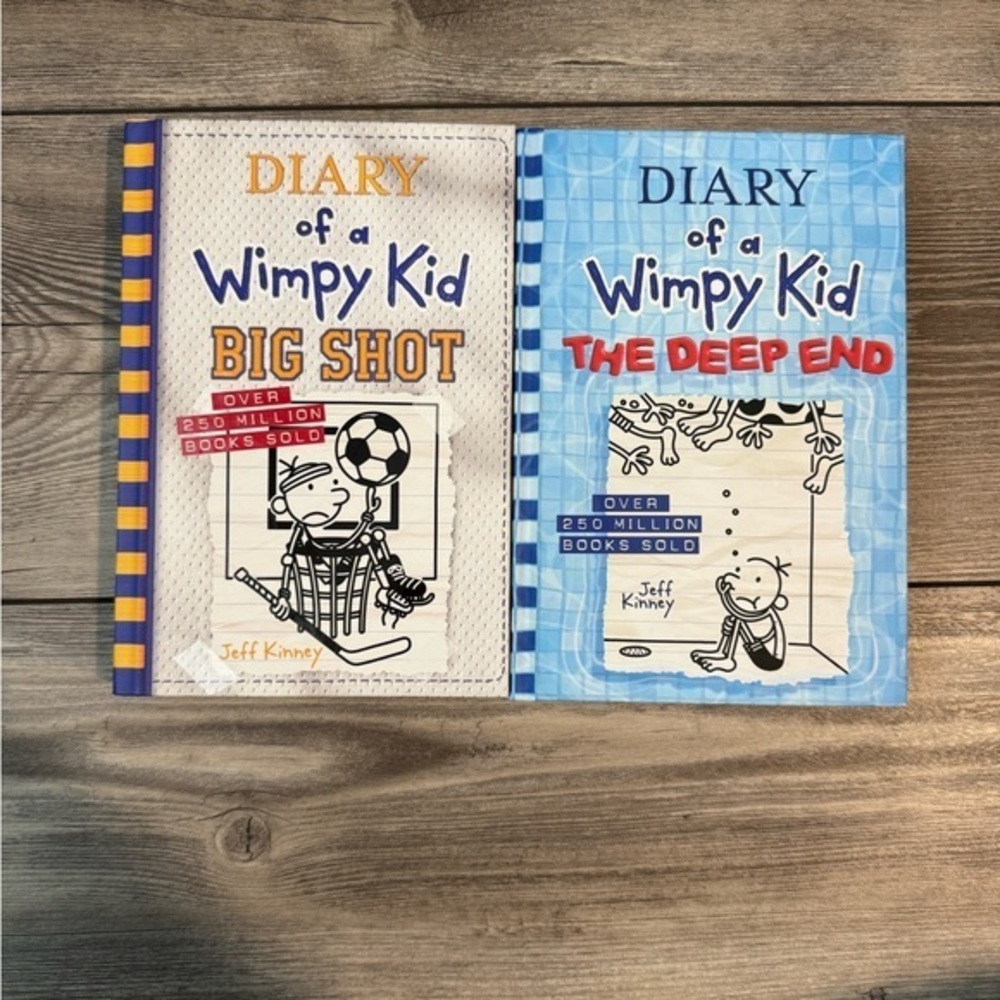 Diary of a Wimpy Kid Book Set of 2 Books